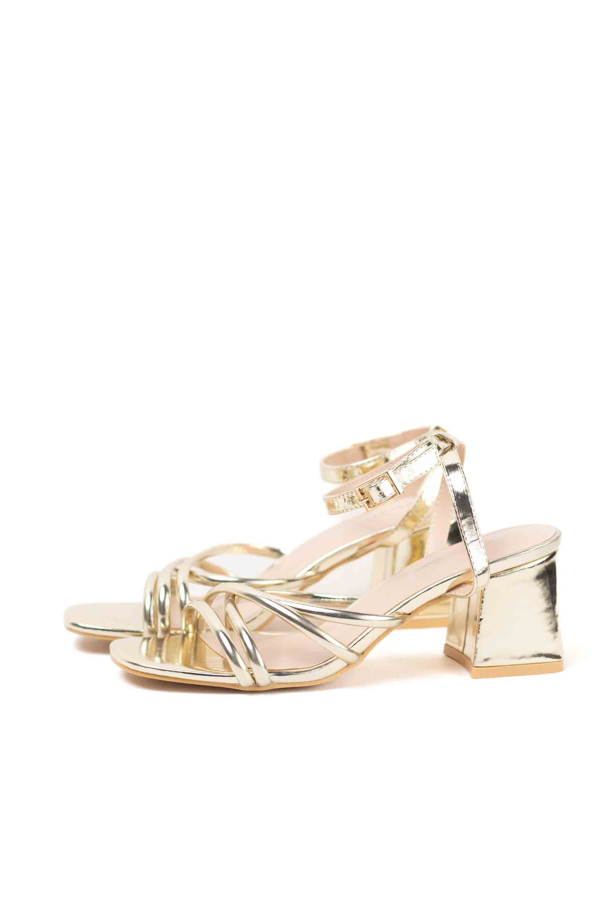 Sandalias Planas Sandalias Mujer Doradas Tacon Bajo Sandalias