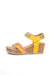 Sandalias mujer de Cuña Multicolor y plataforma  para verano