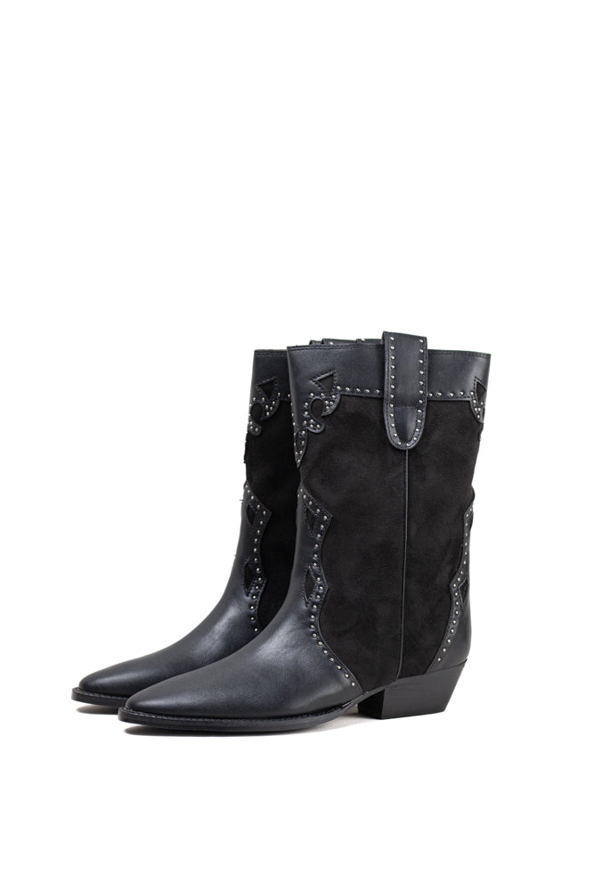 Botas Vaqueras Botas Negras Formales Vaqueros Bota Negra Hombre