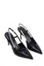 zapatos para vestir con tacon alto detalle de strass Negro 36
