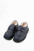 zapato colegial con velcro Azul marino 35