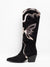 botas altas negras antelina estilo cowboy Hemera Studios
